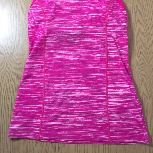 B16 Made Sexy by Victoria’s Secret Pink White Athletic Tank Top w/bra Size Small - Picture 3 of 8